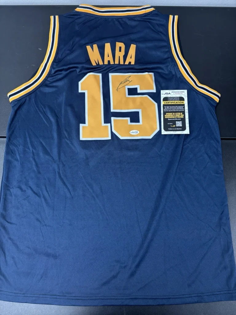 Aday Mara Michigan Wolverines Autographed Signed Jersey! JSA Coa