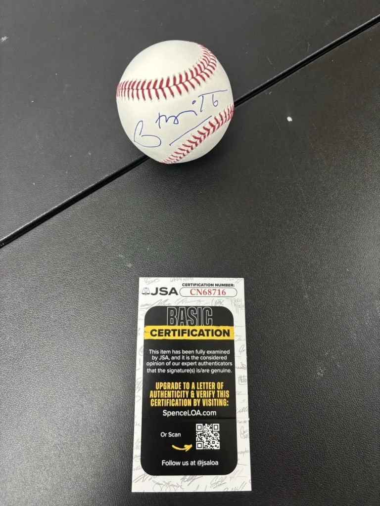 Romero Britto Signed Autographed Baseball JSA COA