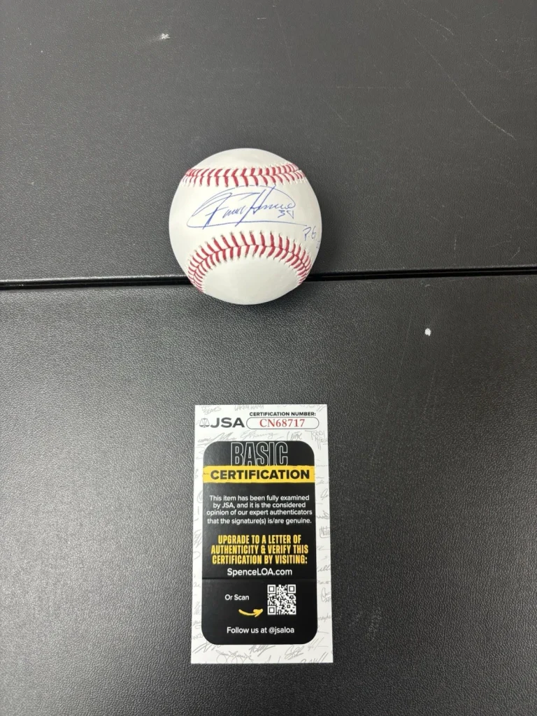 Felix Hernandez Seattle Mariners Autographed Baseball With Inscription JSA COA