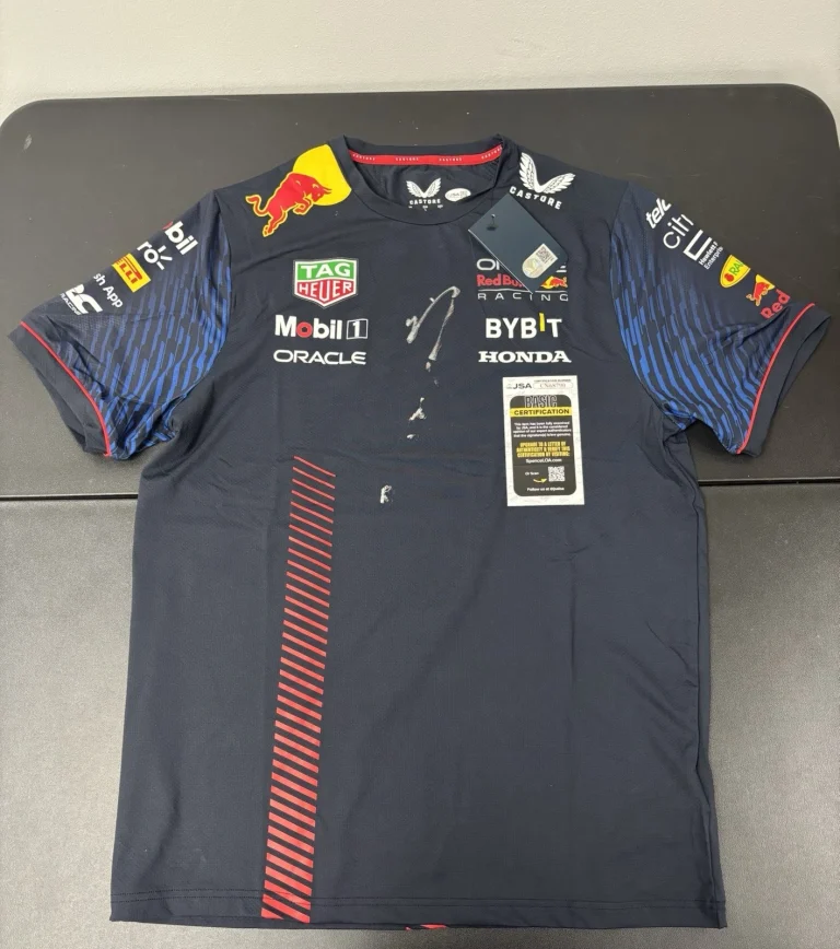 Yuki Tsunoda Signed Red Bull Racing Formula 1 Polo Shirt JSA COA Autograph F1