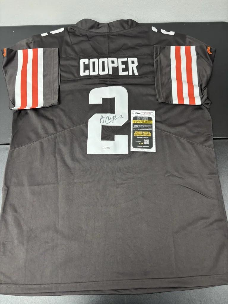 Amari Cooper Autographed Signed Cleveland Browns Jersey- JSA Coa