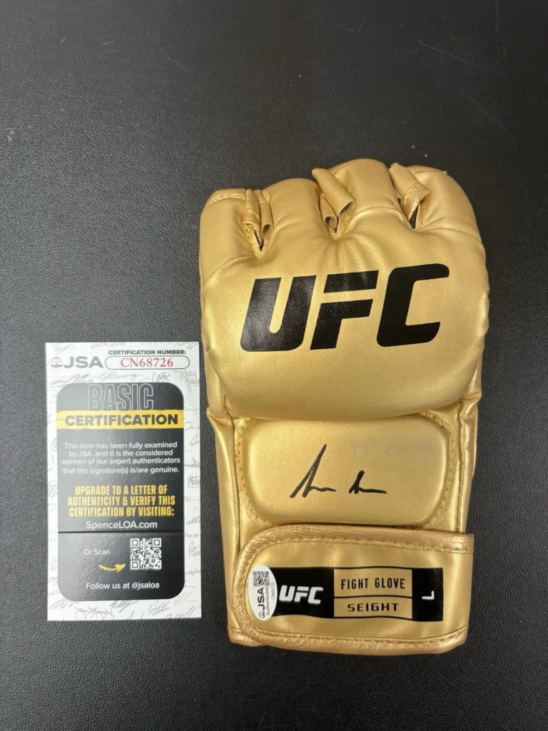Suga Sean O’Malley Signed Autographed UFC Gold Glove JSA COA