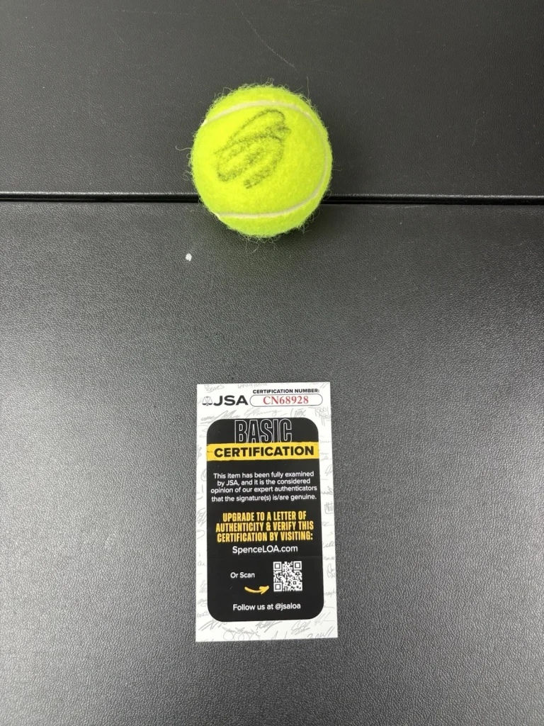 Jack Draper Signed Tennis Ball JSA COA AUTHENTIC AUTOGRAPH