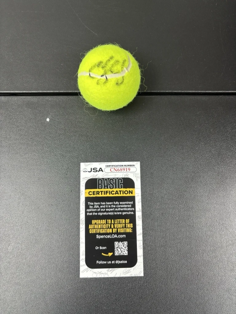 Alexander Zverev Signed Autographed Tennis Ball Jsa Coa