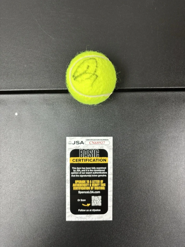Jack Draper Signed Tennis Ball JSA COA AUTHENTIC AUTOGRAPH