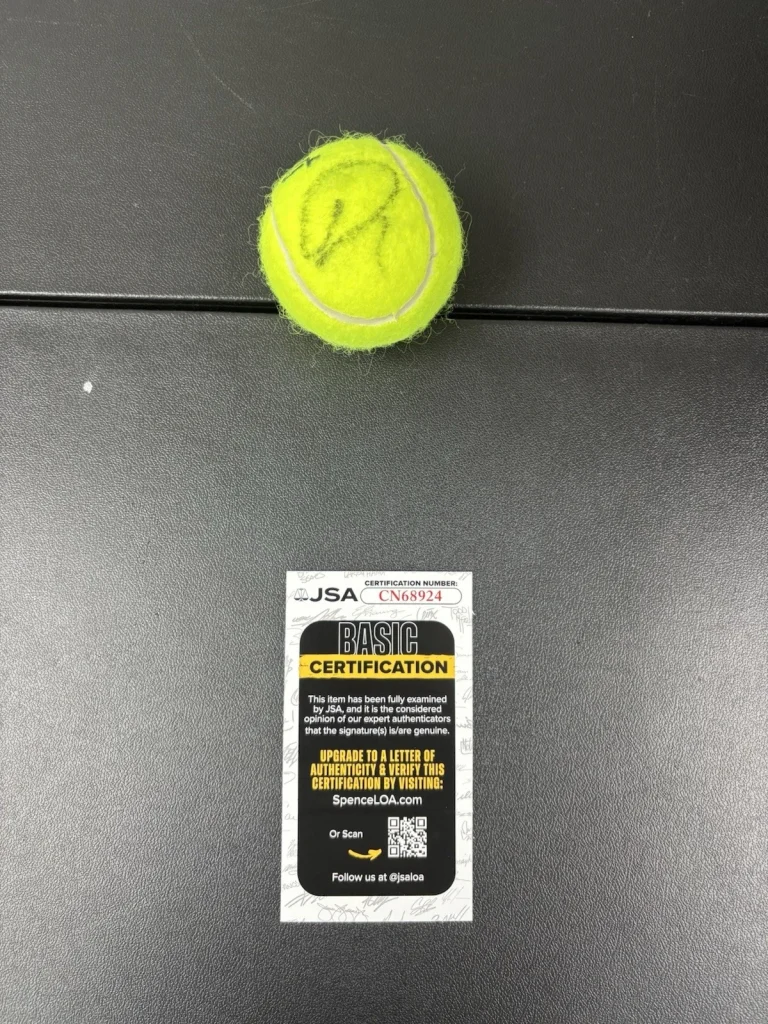 Jack Draper Signed Tennis Ball JSA COA AUTHENTIC AUTOGRAPH