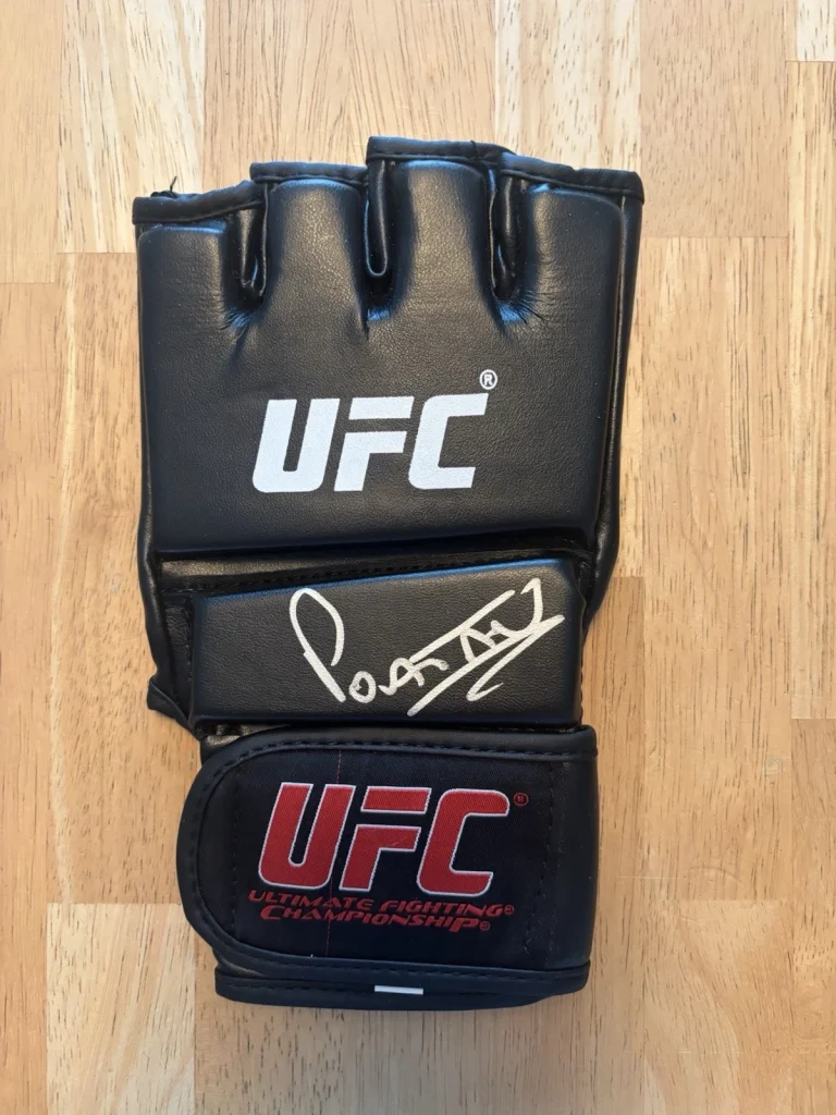 Alex Pereira Fighter Autographed Signed UFC Glove “Poatan” Champ. Beckett Coa