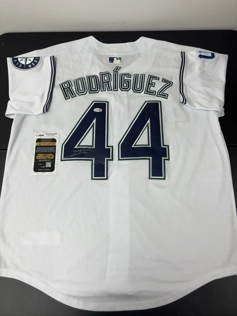 Julio Rodriguez Seattle Mariners Autographed Signed Jersey. JSA Coa