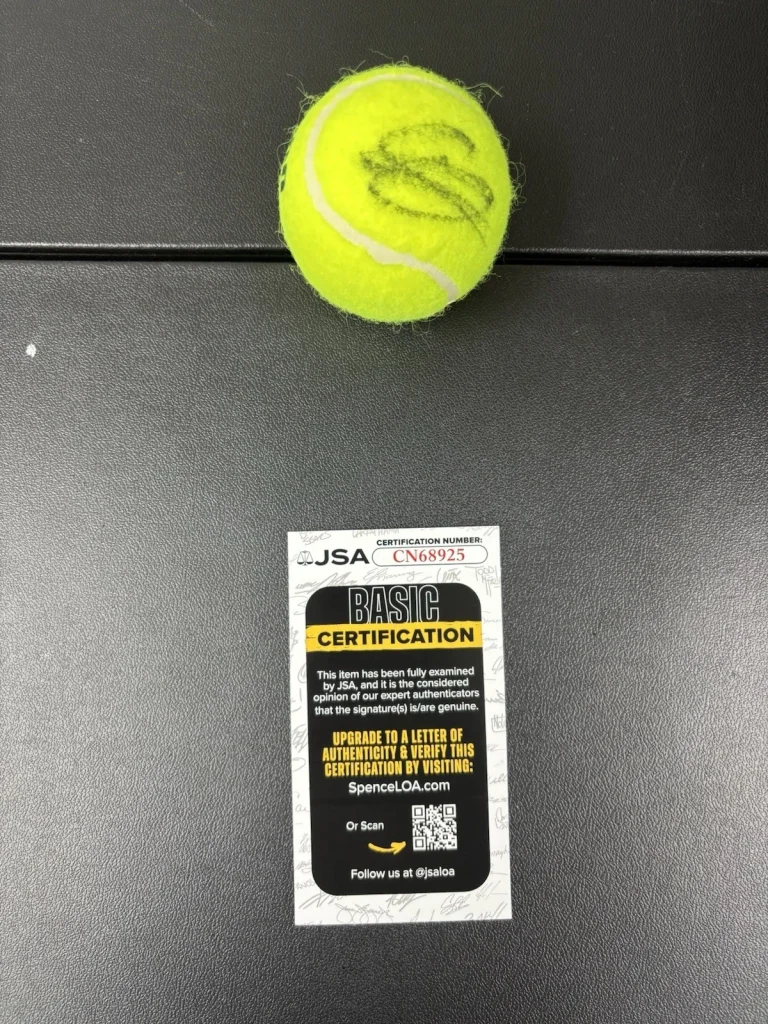 Jack Draper Signed Tennis Ball JSA COA AUTHENTIC AUTOGRAPH
