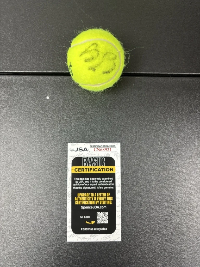 Alexander Zverev Signed Autographed Tennis Ball Jsa Coa