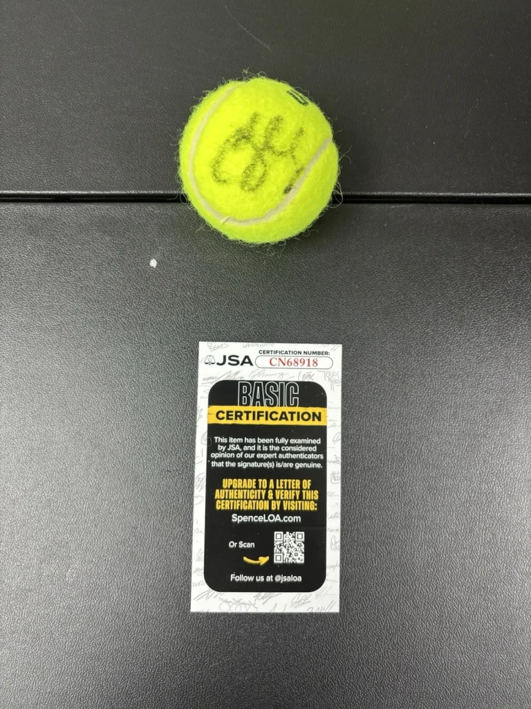 Alexander Zverev Signed Autographed Tennis Ball Jsa Coa
