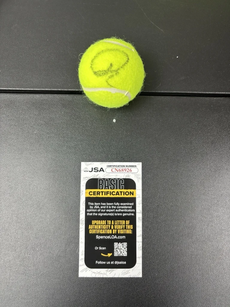 Jack Draper Signed Tennis Ball JSA COA AUTHENTIC AUTOGRAPH