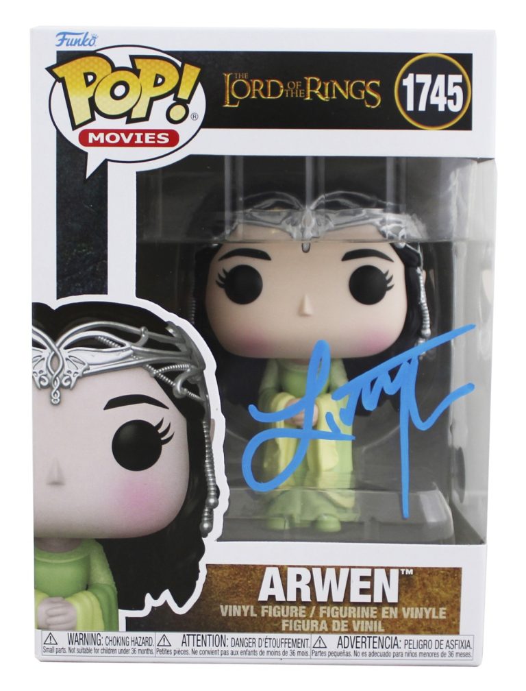 Liv Tyler The Lord of the Rings Signed Arwen #1745 Funko Pop Figure BAS Wit 3