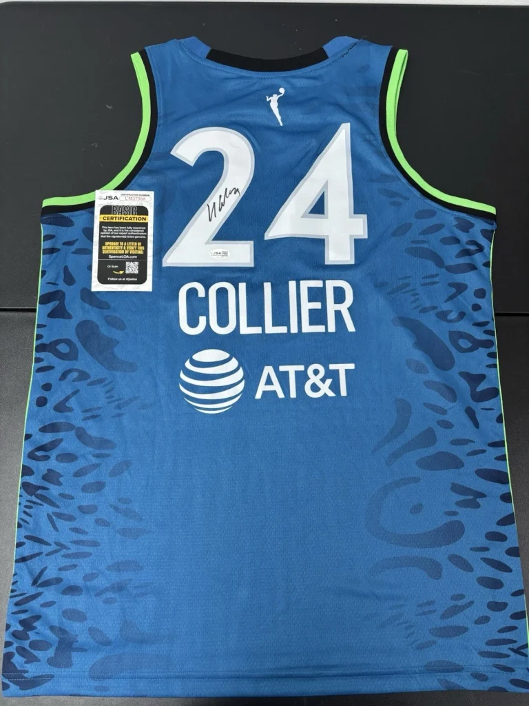 Napheesa Collier Minnesota Lynx Autographed Jersey WNBA Star JSA COA