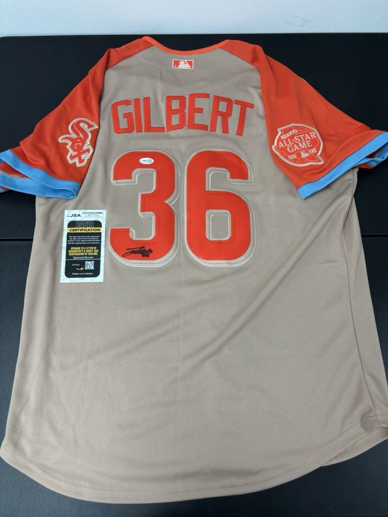 LOGAN GILBERT Signed Autographed Jersey 2024 All Star Game Seattle Auto. JSA Coa