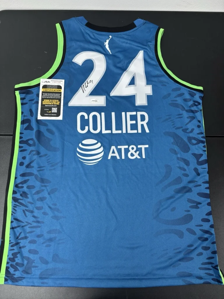 Napheesa Collier Minnesota Lynx Autographed Jersey WNBA Star JSA COA