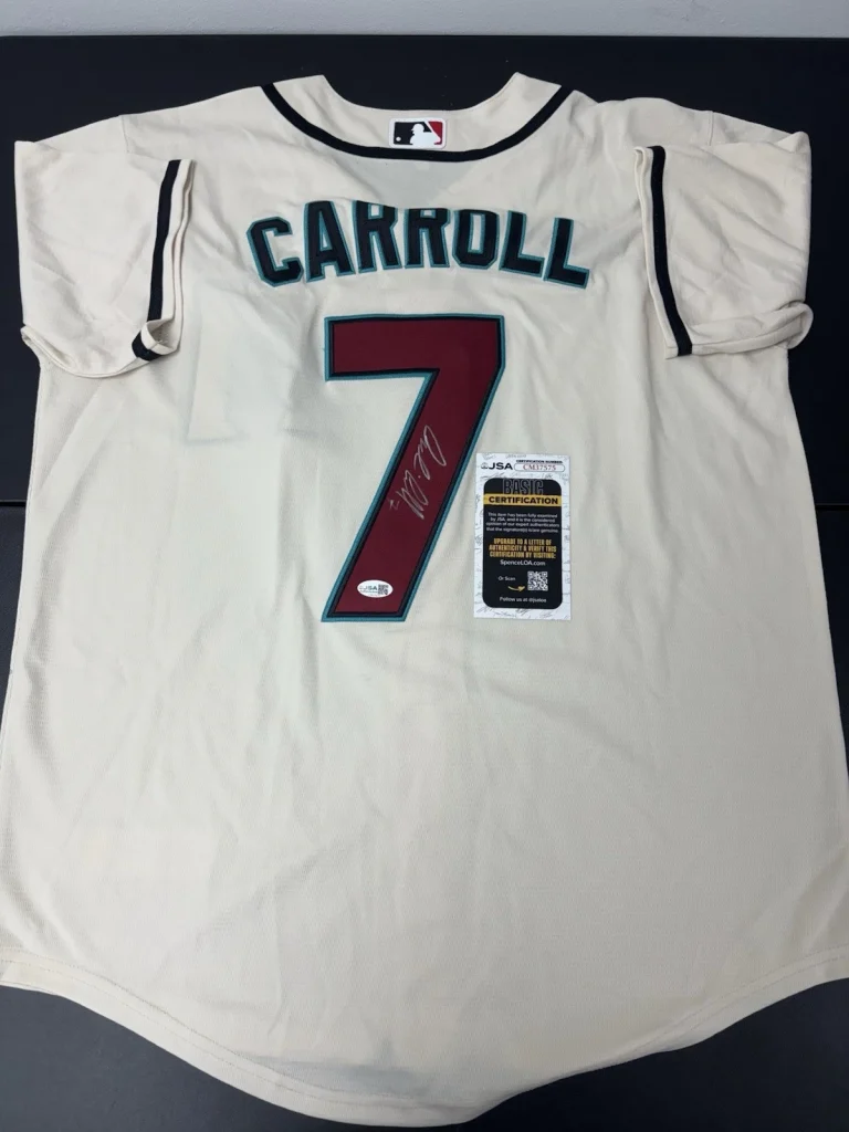 Corbin Carroll Signed Autographed Arizona Diamondbacks Jersey JSA COA