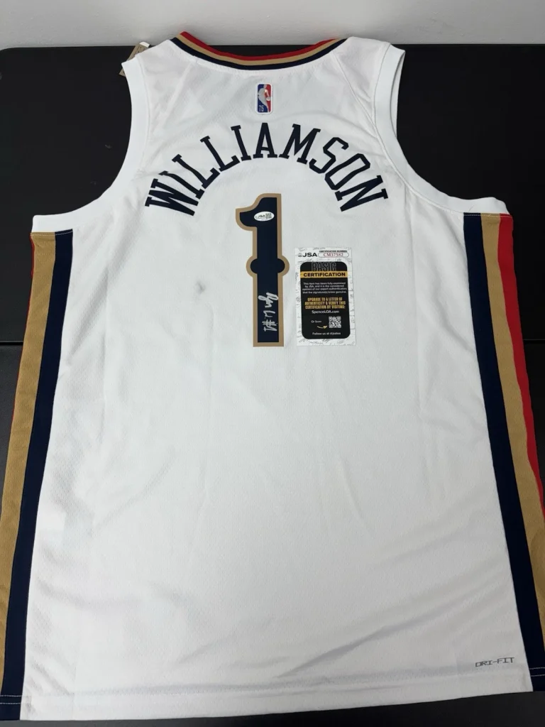Zion Williamson Signed Autographed New Orleans Pelicans Authentic Jersey JSA COA