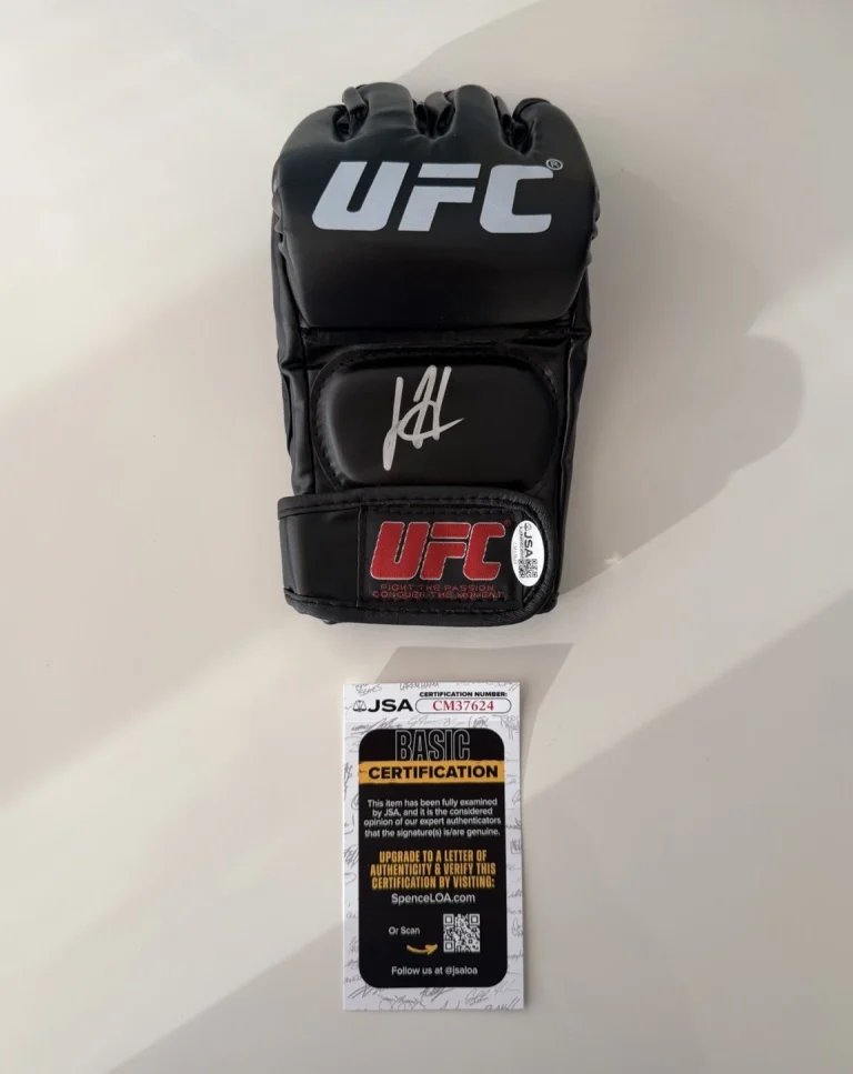 Josh Hokit Autographed UFC Glove MMA Fighter Rare Star Obama JSA COA