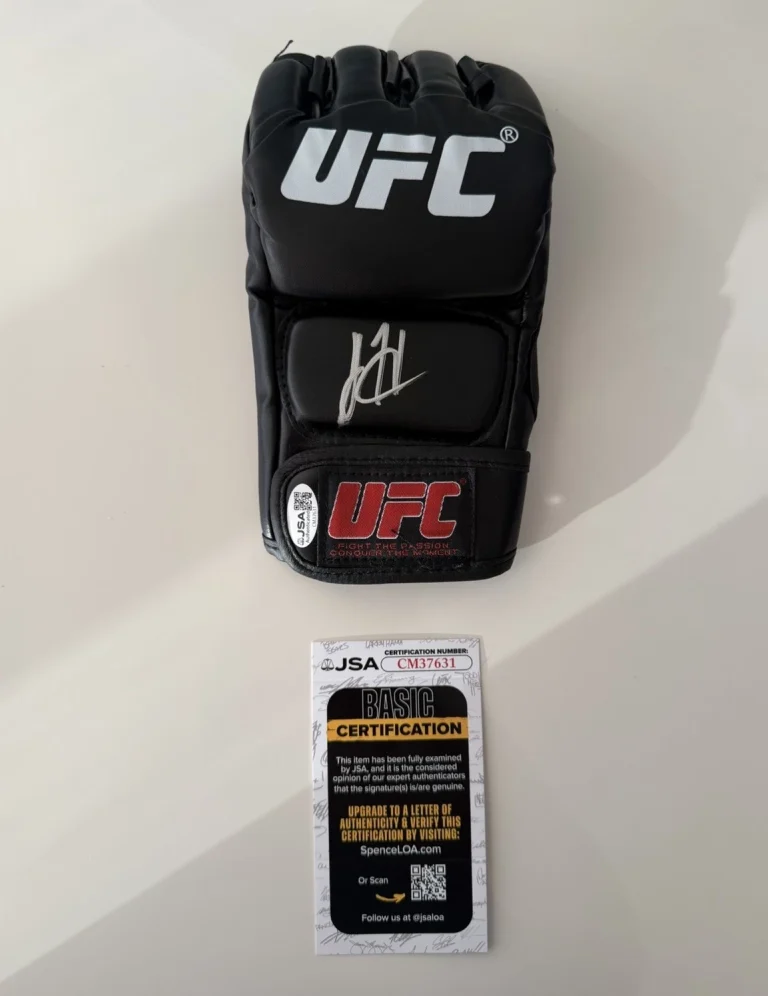 Josh Hokit Autographed UFC Glove MMA Fighter Rare Star Obama JSA COA