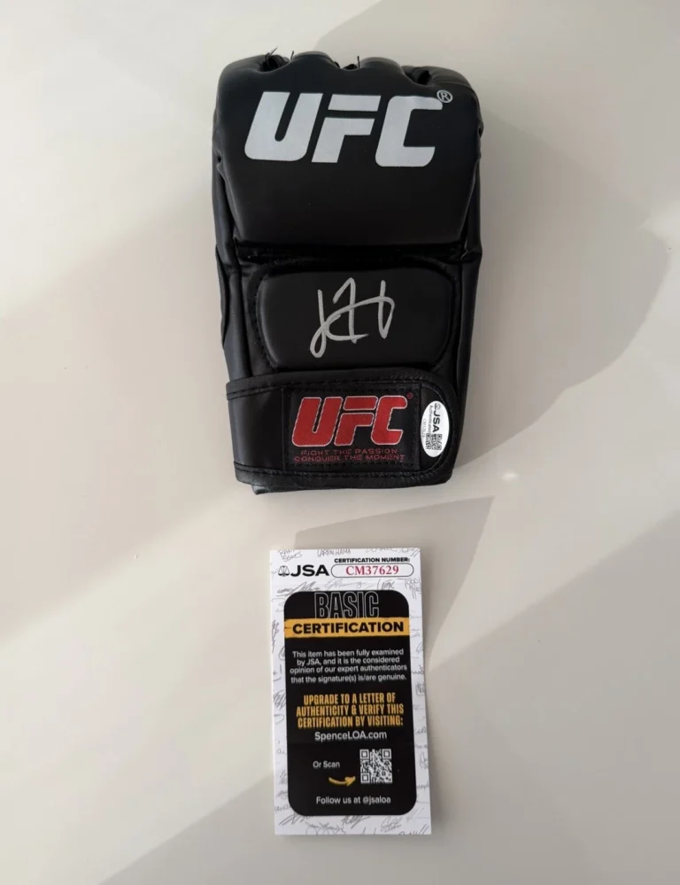 Josh Hokit Autographed UFC Glove MMA Fighter Rare Star Obama JSA COA