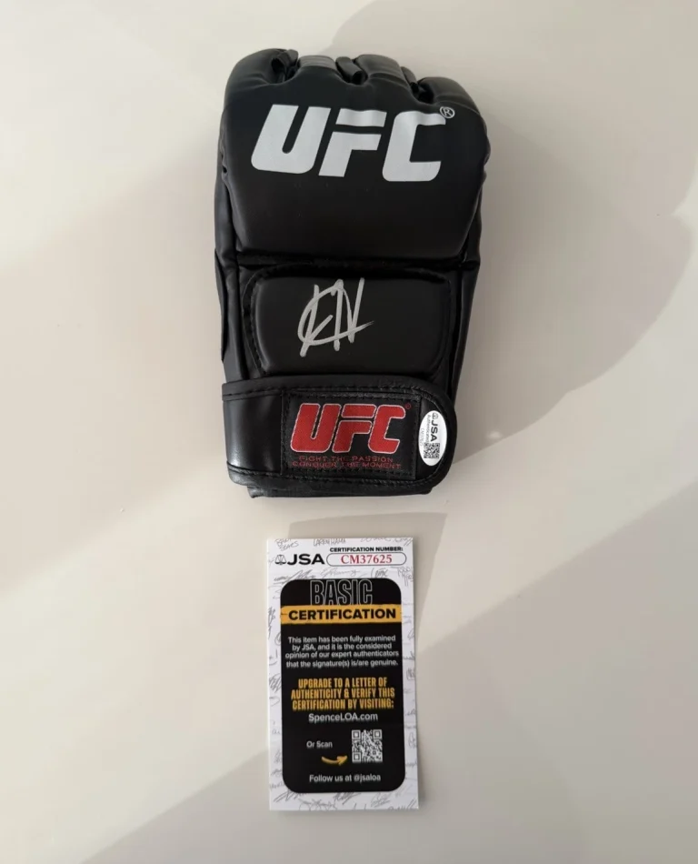 Josh Hokit Autographed UFC Glove MMA Fighter Rare Star Obama JSA COA