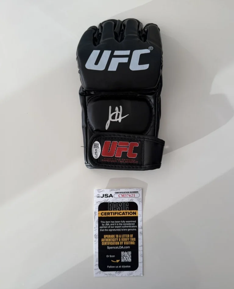 Josh Hokit Autographed UFC Glove MMA Fighter Rare Star Obama JSA COA