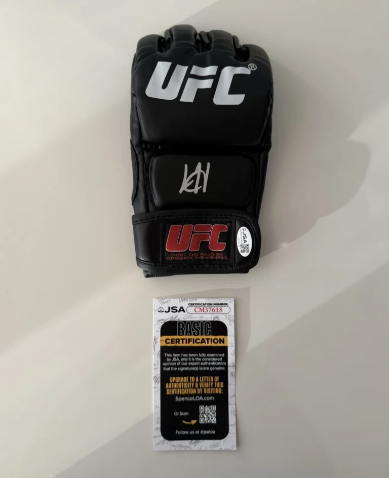 Josh Hokit Autographed UFC Glove MMA Fighter Rare Star Obama JSA COA