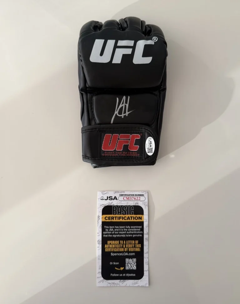 Josh Hokit Autographed UFC Glove MMA Fighter Rare Star Obama JSA COA