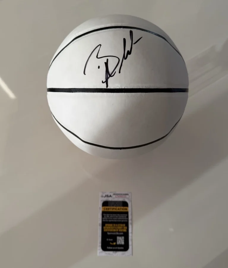 Bam Adebayo Miami Heat Autographed Basketball NBA Star JSA COA
