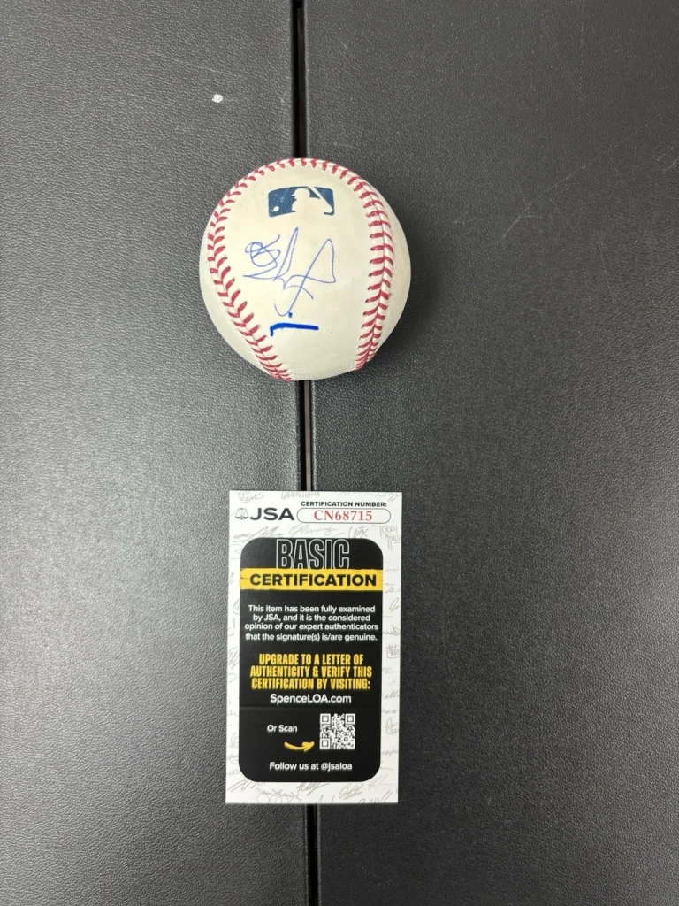 Jamie Foxx Autographed Signed Baseball ROMLB JSA COA Actor Comedian Singer. Read