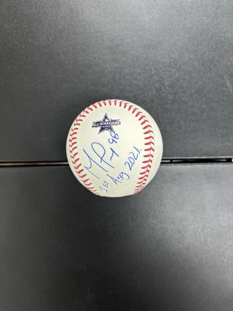 German Marquez Signed Autographed Insc 2021 All Star Baseball. JSA Coa. Rockies