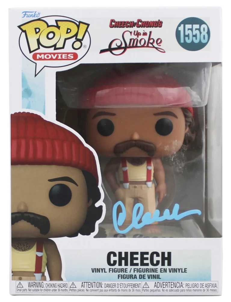 Cheech Marin Up In Smoke Authentic Signed #1558 Funko Pop Figure JSA #CB55360