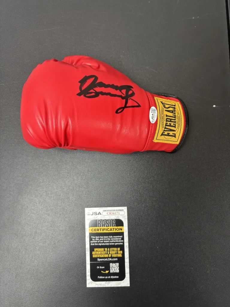 DAVID BENAVIDEZ Undefeated WBC Boxing Champ Signed Autographed Glove Jsa Coa