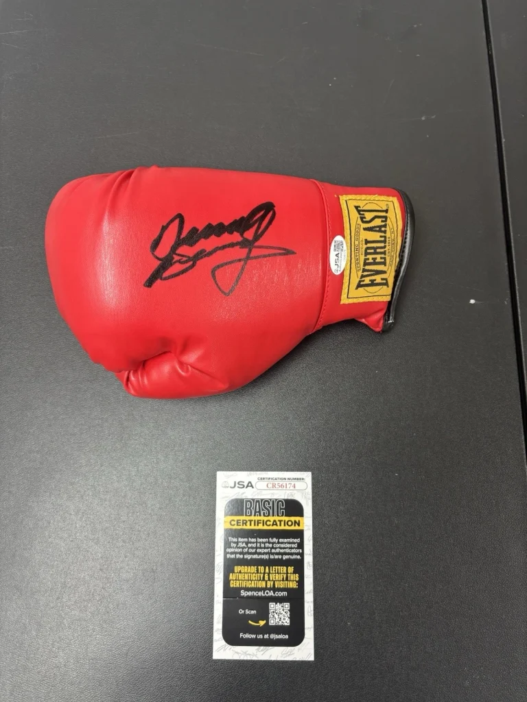 DAVID BENAVIDEZ Undefeated WBC Boxing Champ Signed Autographed Glove Jsa Coa