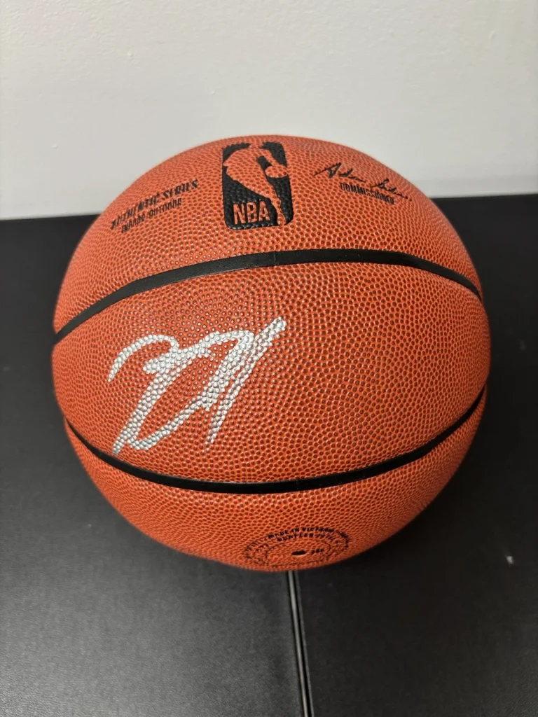 VICTOR OLADIPO SIGNED Autographed WILSON BASKETBALL Jsa Coa. Heat Pacers