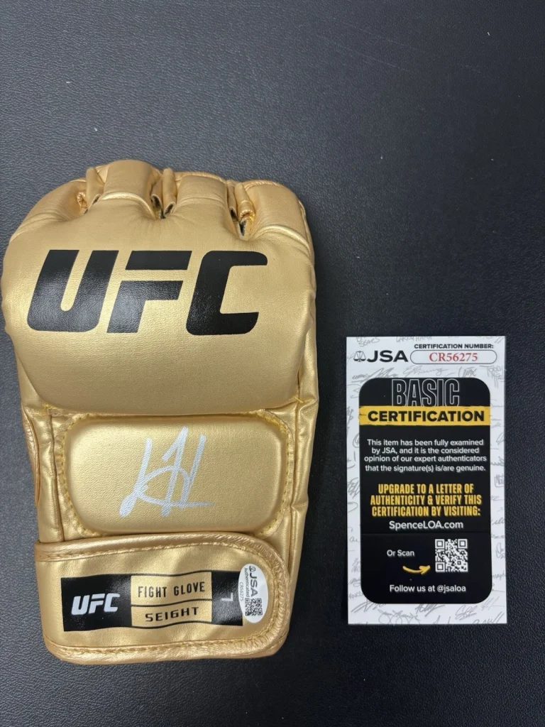 Joshua Josh Hokit Signed Autographed UFC Glove MMA FIGHTER Undefeated JSA Coa