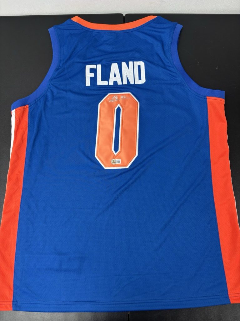 Boogie Fland Signed Autographed Florida Gators Jersey. Beckett Coa. Rare