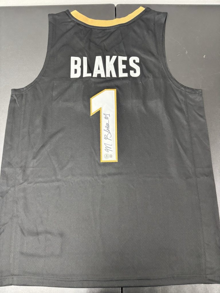 Mikayla Blakes Autographed/Signed Vanderbilt Commodores Black Jersey. Beckett