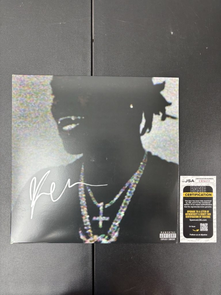 KEN CARSON SIGNED ‘A GREAT CHAOS’ VINYL RECORD ALBUM LP RAPPER JSA COA