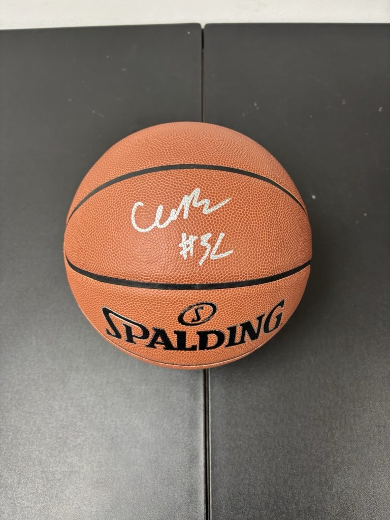 Cooper Flagg Signed Autographed Basketball. Beckett Coa. Full Signature. Rare