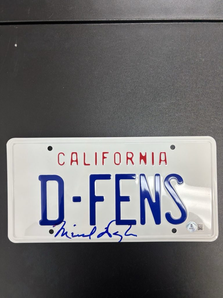 Michael Douglas Signed Auto 
