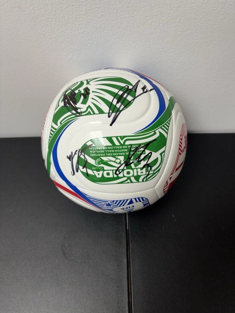Team Portugal 2026 World Cup Team Signed Soccer Ball. JSA. Cancelo Felix Silva +
