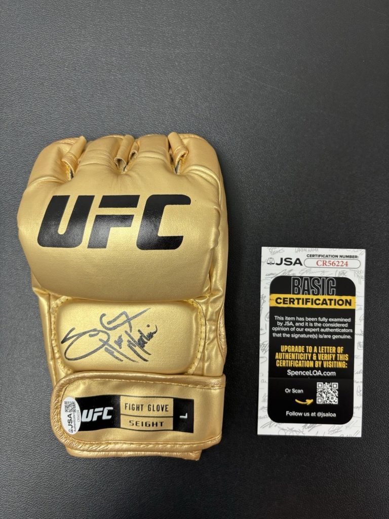 Steve “Mean Machine” Garcia. Signed Autographed UFC Glove. JSA Coa