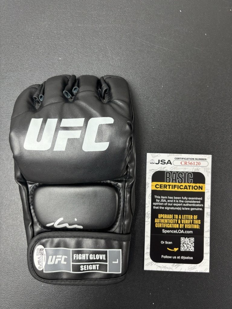 Nina Drama Autographed UFC Glove MMA JSA COA  Nina Marie Daniele