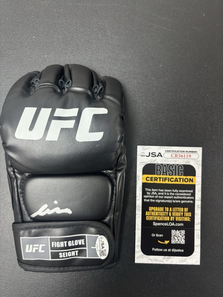 Nina Drama Autographed UFC Glove MMA JSA COA  Nina Marie Daniele