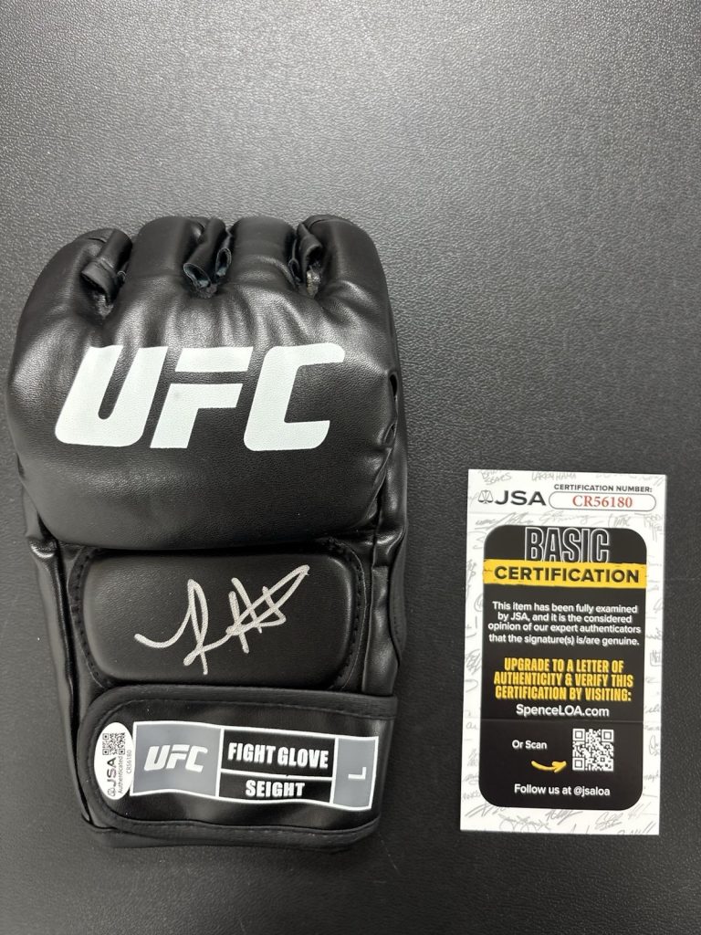Kayla Harrison Signed Autographed UFC Glove Jsa Coa