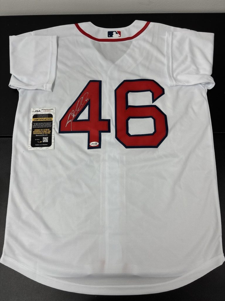 Craig Kimbrel Boston Redsox Autographed Signed Jersey JSA Certified