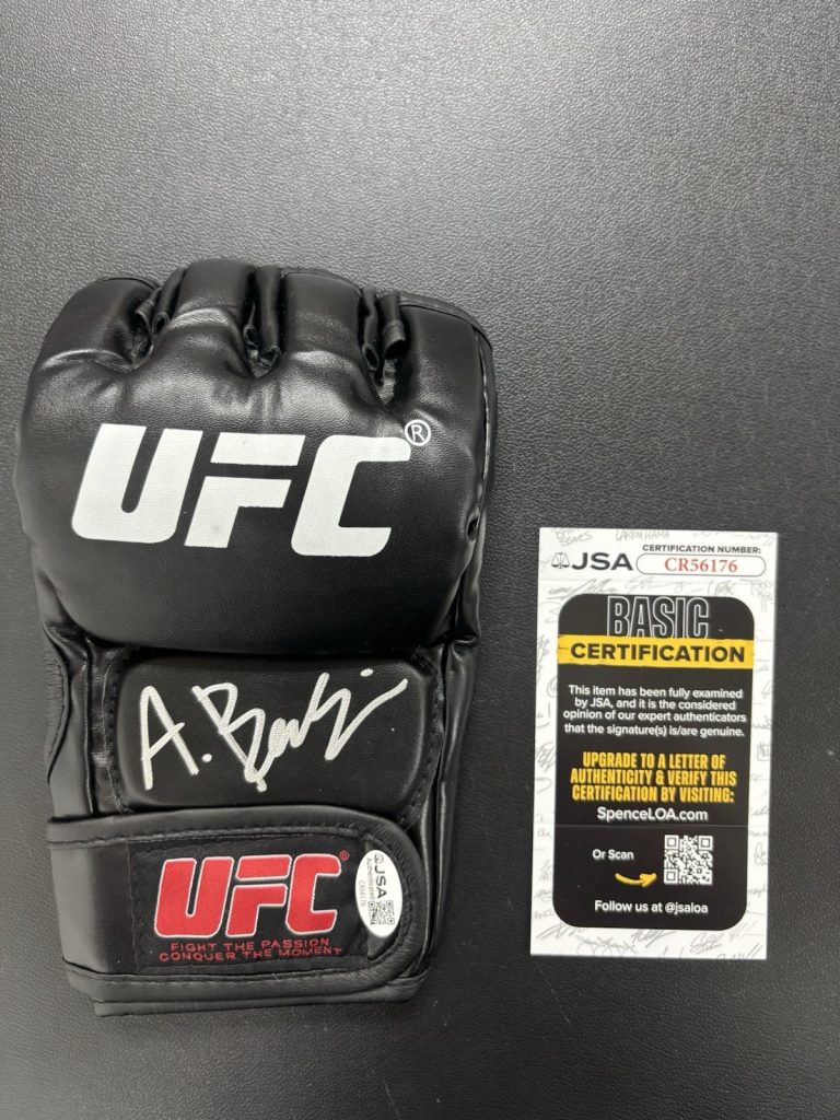 Austin Bashi Signed Autographed UFC Glove JSA COA