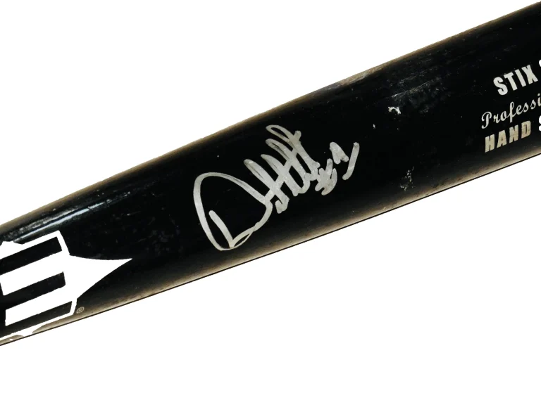 ORLANDO HUDSON AUTOGRAPHED BAT (ARIZONA DIAMONDBACKS) - Spring Training Used Bat